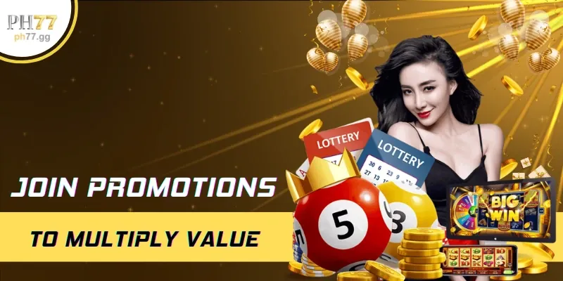 Biểu đồ các loại khuyến mãi Kubet77